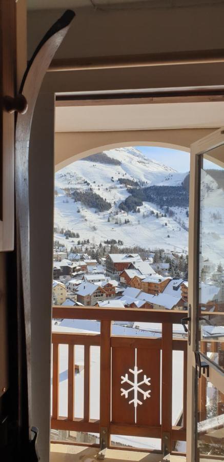 Studio Alpheratz Forest - 1 à 3 pers - WIFI, balcon, vue piste et glacier Muzelle, calme, proche commerces et pistes- TSC Super Venosc à 80m Les Deux Alpes Exterior foto