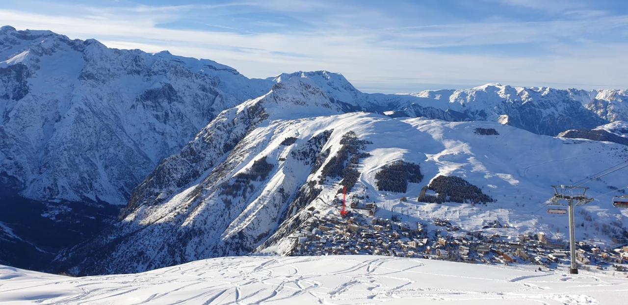 Studio Alpheratz Forest - 1 à 3 pers - WIFI, balcon, vue piste et glacier Muzelle, calme, proche commerces et pistes- TSC Super Venosc à 80m Les Deux Alpes Exterior foto
